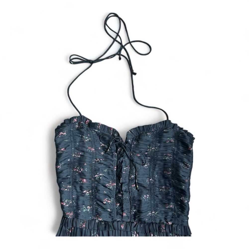Ulla Johnson Black Floral Maxi Dress - Picture 6 of 12
